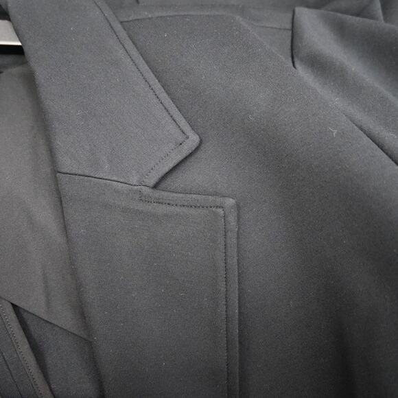 Spanx Classic Black Perfect Asymmetrical Tailored Blazer Size 3X 20773R - Picture 8 of 9